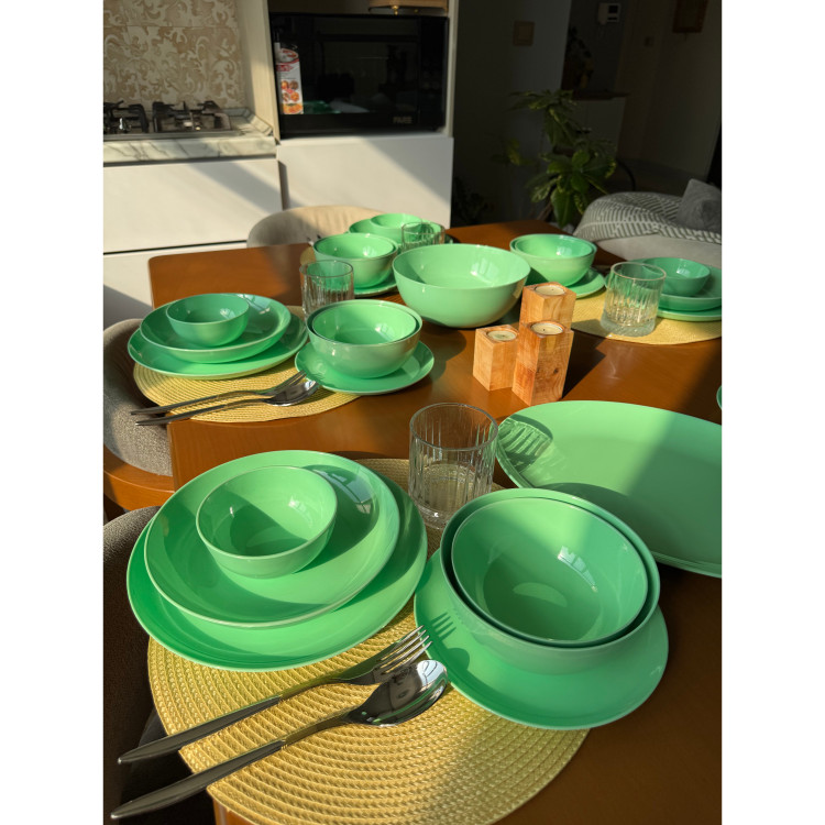 سرویس 26 پارچه دیوالی سبز جلوه ای خاص برای میزای خاص